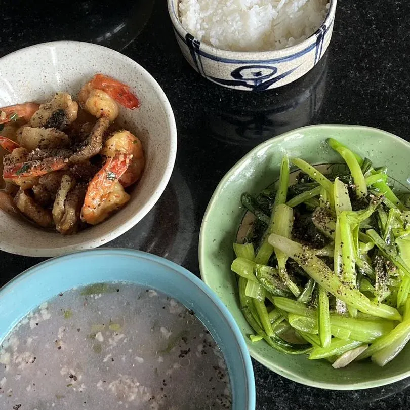 Cơm Phần Tôm Xào