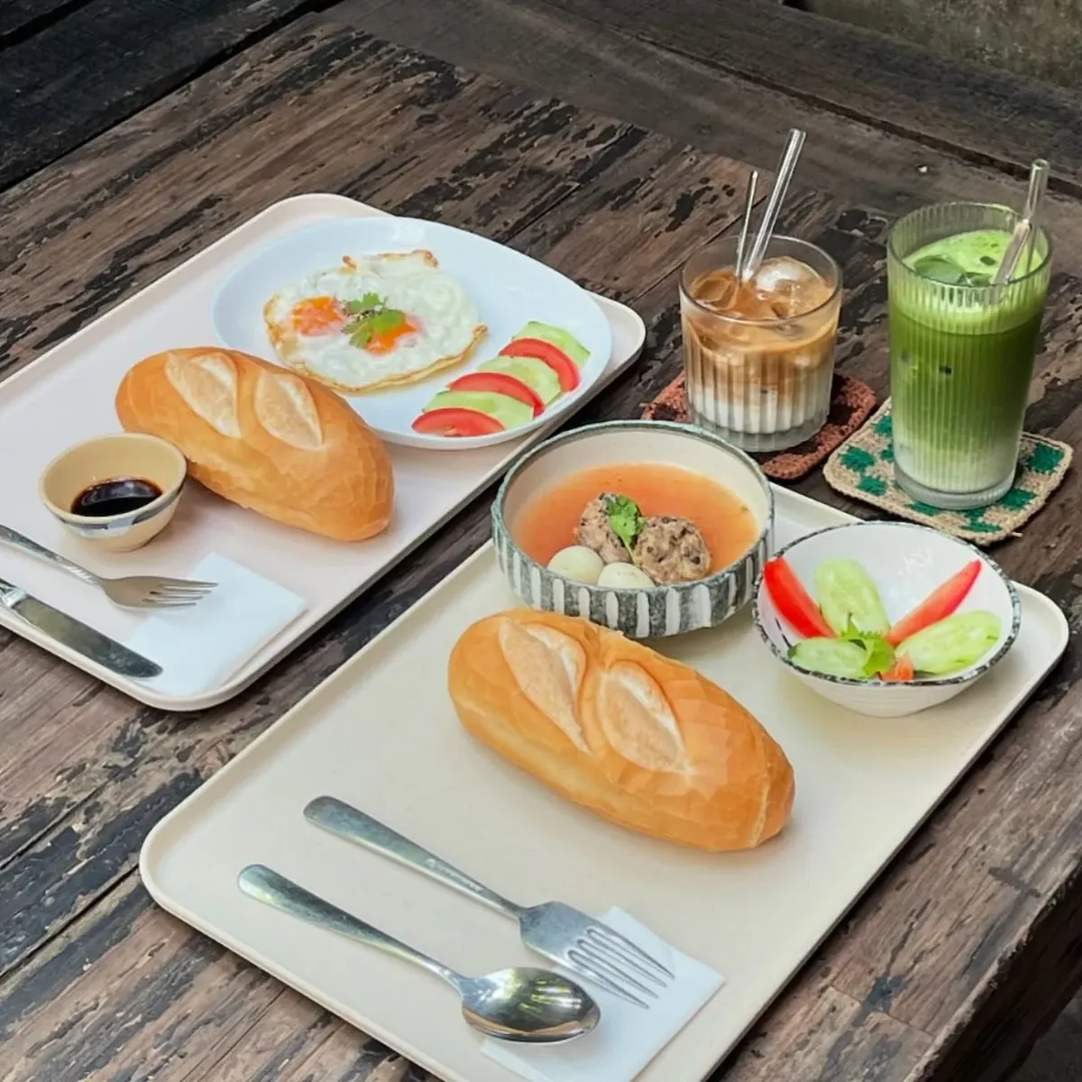 Bánh Mì Trứng Ốp